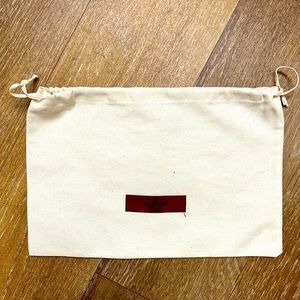 Valentino clutch, belt, or small purse dust bag